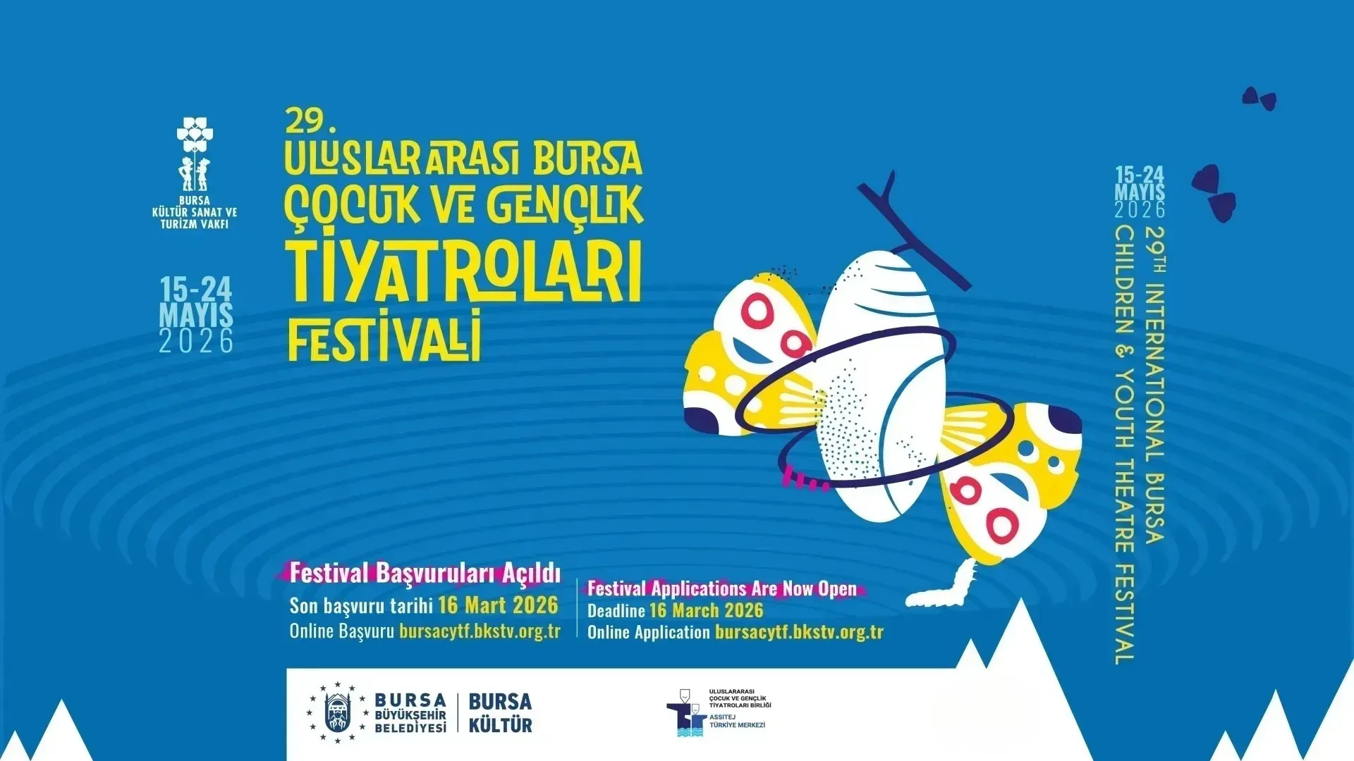 29. Uluslararası Bursa Çocuk ve Gençlik Tiyatroları Festivali