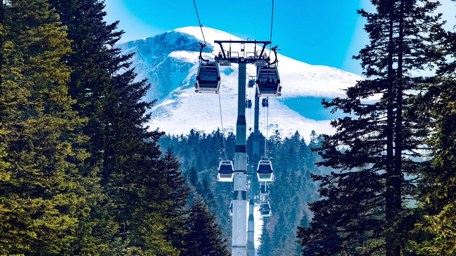 إصعدوا إلى قمة جبل أولوداغ بواسطة التليفريك